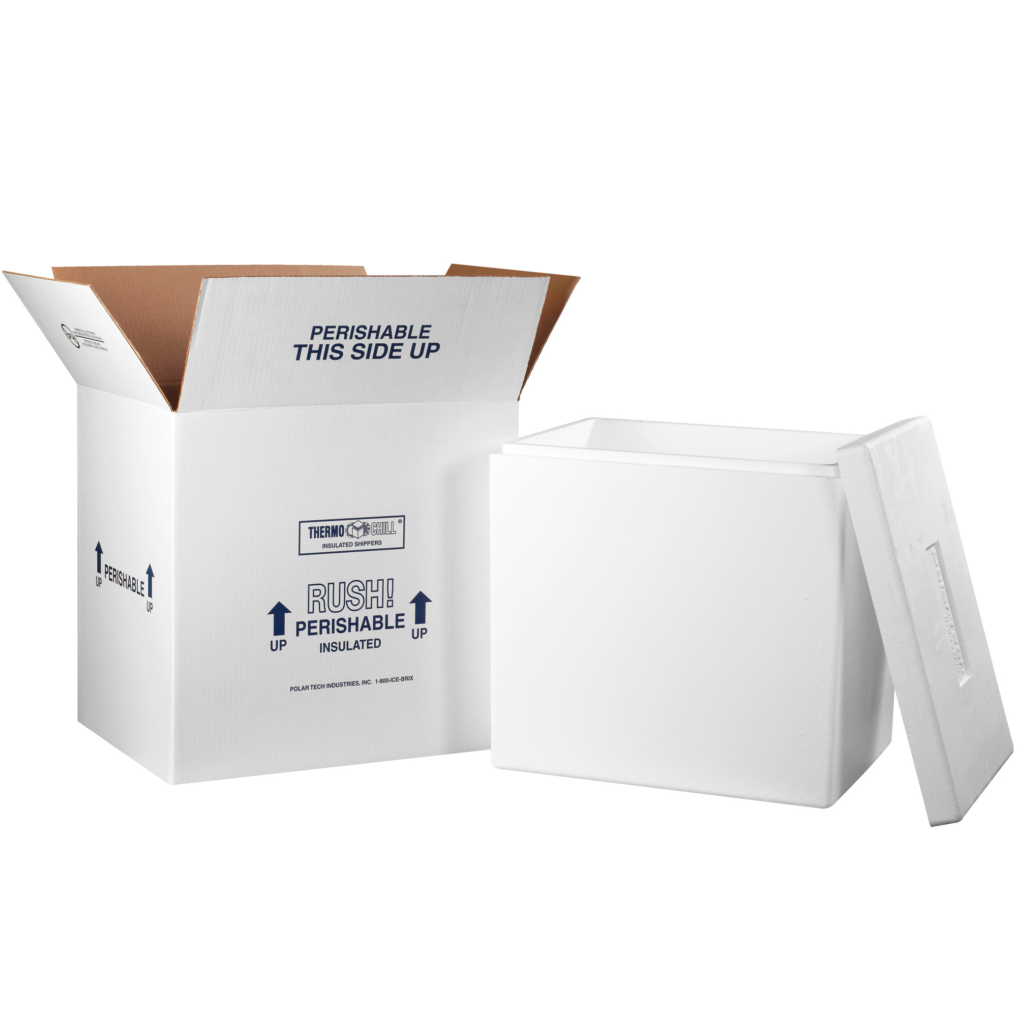 18 x 14 x 19" Insulated Shipper - 1 1/4" Thickness image