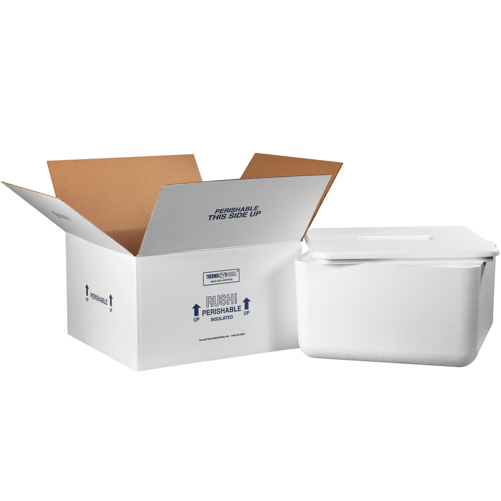 17 x 17 x 9" Insulated Shipper - 1 1/2" Thickness image