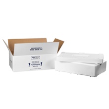 19 1/2 x 11 1/2 x 4 1/8" Insulated Shipping Kit image
