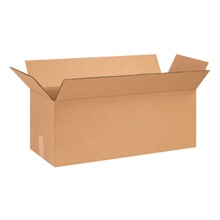 26 x 10 x 10" Long Corrugated Boxes image