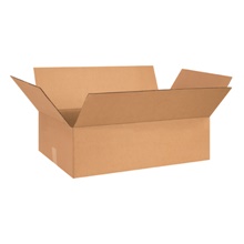 26 x 15 x 5" Flat Corrugated Boxes image