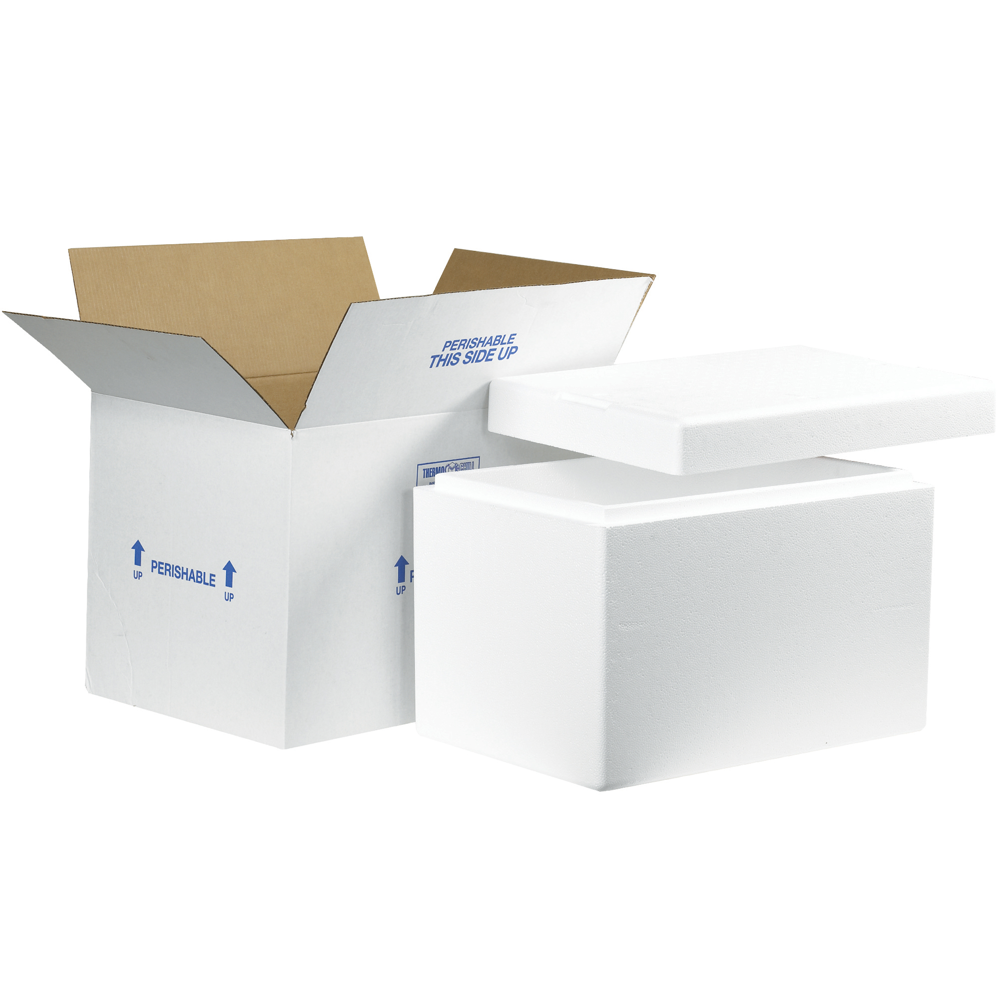 19 x 12 x 12 1/2" Insulated Shipper - 1 1/2" Thickness image