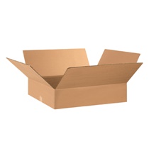 28 x 17 x 5" Flat Corrugated Boxes image