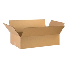 28 x 18 x 8" Flat Corrugated Boxes image