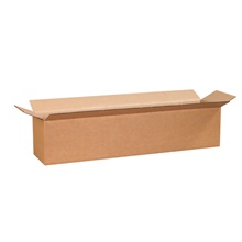 28 x 4 x 4" Long Corrugated Boxes image