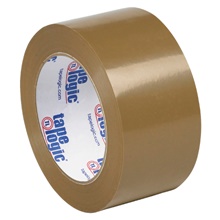 2" x 110 yds. Tan (6 Pack) Tape Logic® #53 PVC Natural Rubber Tape image