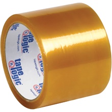 3" x 55 yds. Clear (6 Pack) Tape Logic® #53 PVC Natural Rubber Tape image