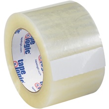 3" x 55 yds. Clear (6 Pack) Tape Logic® #131 Quiet Carton Sealing Tape image