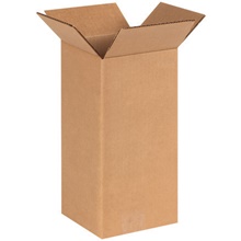 6 x 6 x 12" Tall Corrugated Boxes image