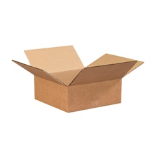 8 x 8 x 2" Flat Corrugated Boxes image