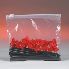 12 x 12" - 3 Mil Slide-Seal Reclosable Poly Bags image