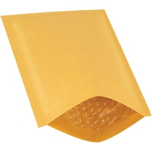 6 x 10" Kraft (25 Pack) #0 Heat-Seal Bubble Mailers image
