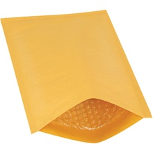 7 1/4 x 12" Kraft #1 Heat-Seal Bubble Mailers image