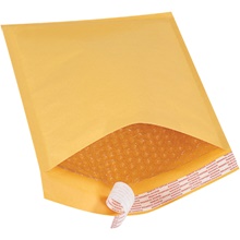 8 1/2 x 12" Kraft #2 Self-Seal Bubble Mailers image