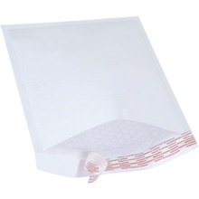 8 1/2 x 12" White #2 Self-Seal Bubble Mailers image
