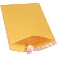 9 1/2 x 14 1/2" Kraft #4 Self-Seal Bubble Mailers image