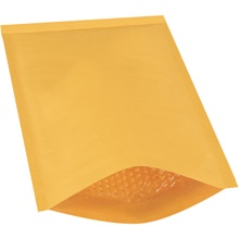 9 1/2 x 14 1/2" Kraft #4 Heat-Seal Bubble Mailers image