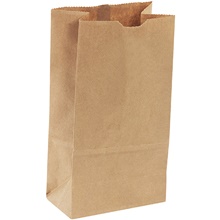 4 5/16 x 2 7/16 x 7 7/8" Kraft Hardware Bags image