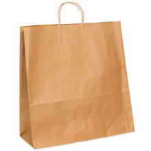 13 x 6 x 15 3/4" Kraft Paper Shopping Bags image