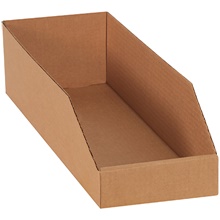 6 x 24 x 4 1/2" Kraft Bin Boxes image