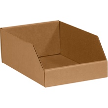 8 x 12 x 4 1/2" Kraft Bin Boxes image