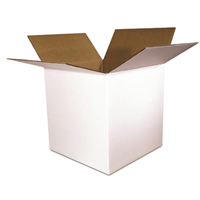 4 x 4 x 4 White 200# / 32 ECT 25 bdl./ 2500 bale image