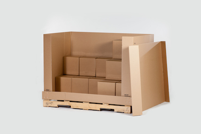 58 x 41 x 45 (D-Container) 350# / 51ECT DW  4-Piece Air Cargo Container — Ships with Pallet image
