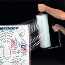 18" x  70 Gauge x 1500' Blown Hand Stretch Film image