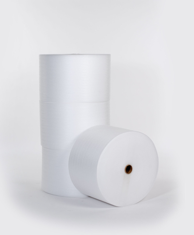 1/4" 72" x 250` Slit 18"  Perfed 12"  Foam (4 rolls/bundle) image