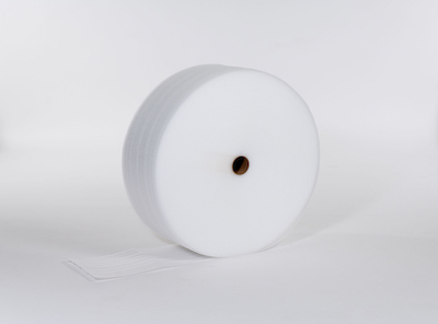 1/4" 72" x 250` Slit 6" Perfed 12" Foam (12 rolls/bundle) image