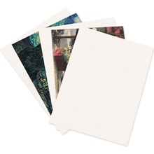 8 1/2 x 11" White Chipboard Pads image