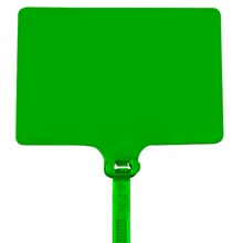 6" 120# Green Identification Cable Ties image