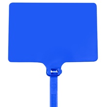 6" 120# Blue Identification Cable Ties image