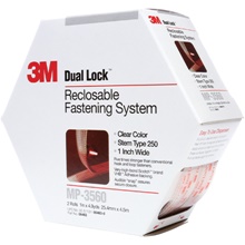 1" x 4.9 yds. Clear  3M™ MP3560 Dual Lock™ Mini Pack Fasteners image