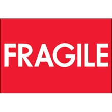 2 x 3" - "Fragile" (High Gloss) Labels image