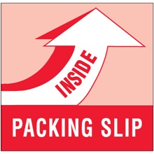 4 x 4" - "Packing Slip Inside" Labels image
