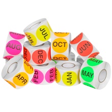 2" Circle Easy Order Packs Months Of The Year image