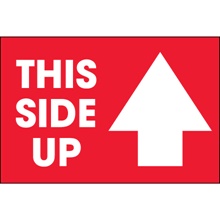 2 x 3" - "This Side Up" Arrow Labels image