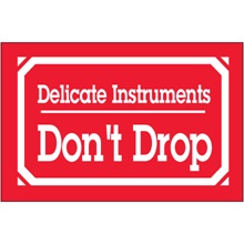 3 x 5" - "Delicate Instruments - Don't Drop" Labels image