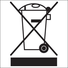 1 x 1" - WEEE Regulated Labels image