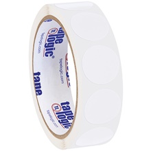 1" Circles - Clear Removable Labels image