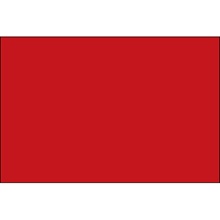 2 x 3" Red Inventory Rectangle Labels image