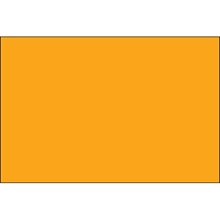2 x 3" Fluorescent Orange Inventory Rectangle Labels image