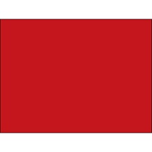 3 x 4" Red Inventory Rectangle Labels image