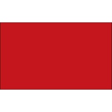 3 x 5" Red Inventory Rectangle Labels image