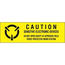 5/8 x 2" - "Sensitive Electronic Devices" Labels image