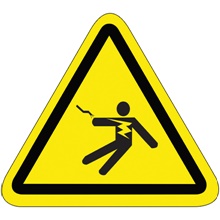 2.25" Triangle - General Danger Durable Safety Label image