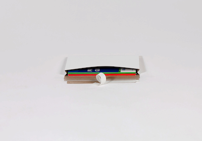 10 x 7 3/4 x 1" #1G White Expand-A-Mailer™ Gusseted Paperboard Mailer (100/Cs) image