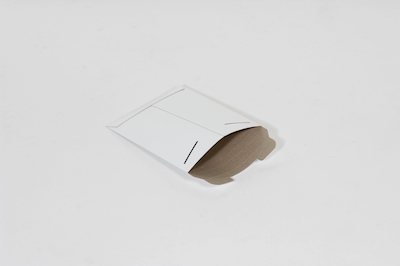 9 3/4 x 12 1/4"  #5SFW White Tab-Lock Original Stayflats® Mailer (100/Case) image