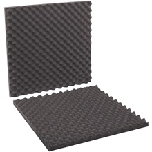 24 x 24 x 2" Charcoal Convoluted Foam Sets image